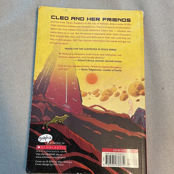 📚2/$6  Secret of the Time Tablets: #3 in the Cleopatra in Space Series - Picture 2 of 12